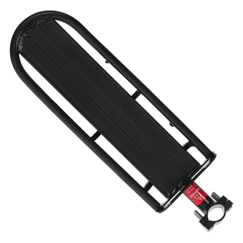 Abaodam 1Pc Cargo Rack for Mountain Bikes Rear Luggage Rack Flexible Carrier Load Capacity Easy Install Durable Black Design