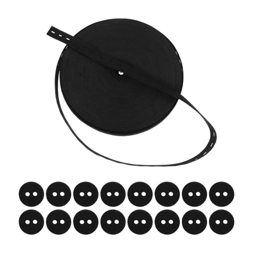 Bande élastique avec boutonnières ajustable de 30m pour ceintures confortables