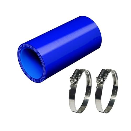 内径Φ30mm バンド付き 耐熱 シリコンホース ストレート ショート 同径 長さ76mm 青色 ロゴマーク無し ドイツ NORMA ホースバンド 自動車工業 二輪バイク 重機 建設機械 各種機械 港湾産業 航空機 船舶 農業 化学工業 各種工業 汎用品