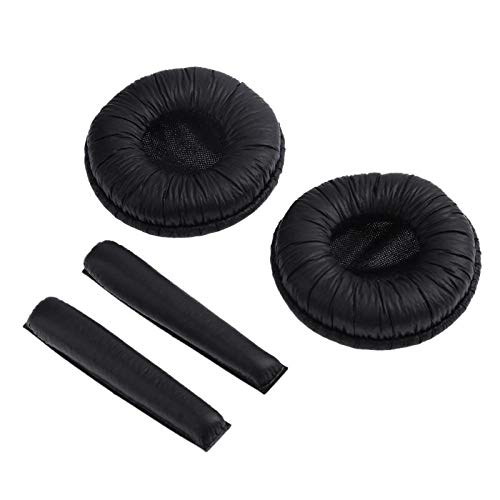 BEEK Ersatz Ohrpolster für Sennheiser PX200 PX80 PC36 PX100 PMX100 PMX200 PXC300 PXC250 Kopfhörer und Stirnbandkissen