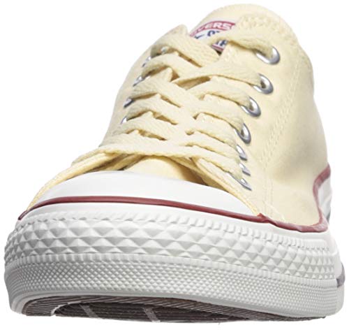Image of Converse Unisex Chuck Taylor All Star Low Top Natural Sneakers, Natural White, 9 B(M) US Women / 7 D(M) US Men