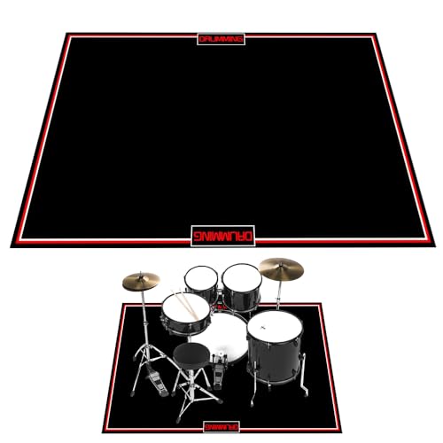 Drumming 4x6ft Drum Rug Mat