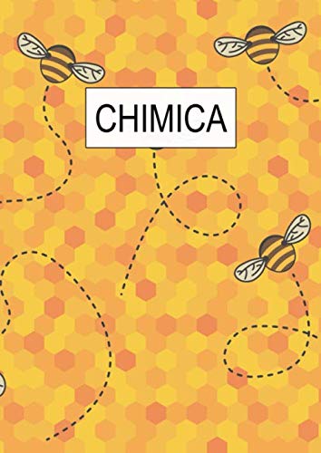 Chimica: Quaderno Carta Esagonale per Appunti e Pratica di Chimica Organica e Biochimica. Lato esagono 5mm.