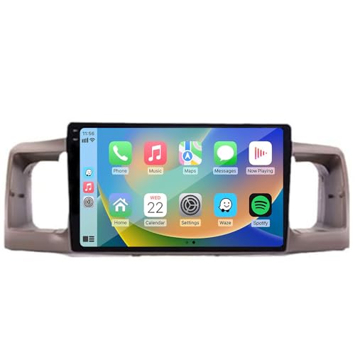 Autoradio Android pour Toyota Corolla Ex E120 avec écran 9 pouces tactile