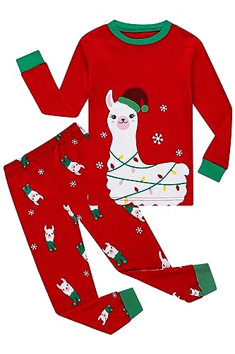 Image of KikizYe Little Big Boys Long Sleeve Pajama Sets 100% Cotton Pjs