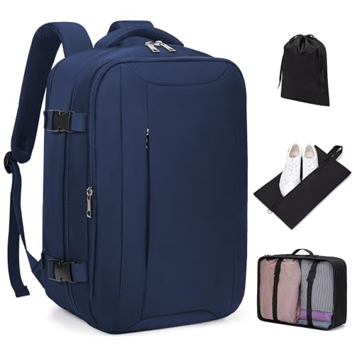 Xkdoai Mochila Viaje Cabina Avion 25x20x40, Ryanair Maleta Bolsas De Cabina Con Organizador De Equipaje 3 Sets Mochila De Viaje Equipaje De Mano Para Mujer Hombre 20l Xkdoai Mochila Viaje Cabina Avion 25x20x40, Ryanair Maleta Bolsas De Cabina Con Organizador De Equipaje 3 Sets Mochila De Viaje Equipaje De Mano Para Mujer Hombre 20l