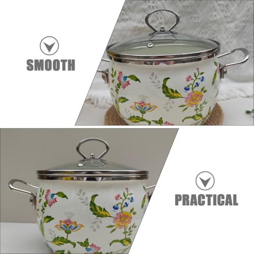 Casserole Émaillée Solide et Facile à Verser de 2,8l - 4