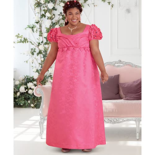 Simplicity SS9502BB Misses/Plus Size Costume BB (20W-22W-24W-26W-28W), white, 20W-28W - Image 4