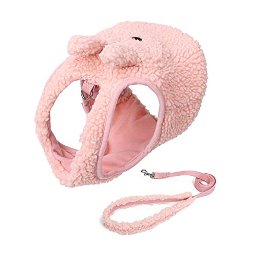 Watreketal Chaleco de cuerda de tracción ajustable para el pecho y la espalda para mascotas para caminar al aire libre para perros de tamaño grande, gatitos, cachorros, accesorios de arnés, correa a
