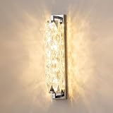 Wall lamp Crystal Wall Sconce LED Light, Modern Art Deco Lamp for Living Room, Bedroom, Dining Hallway, Hotel, 3 Color