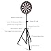 PerGar Dartboard Stand, Tripod Dartboard Stand, Adjustable Height Dartboard Stand, Stainless Steel Heavy Duty Stable Support Dartboard Base, for Recreation
