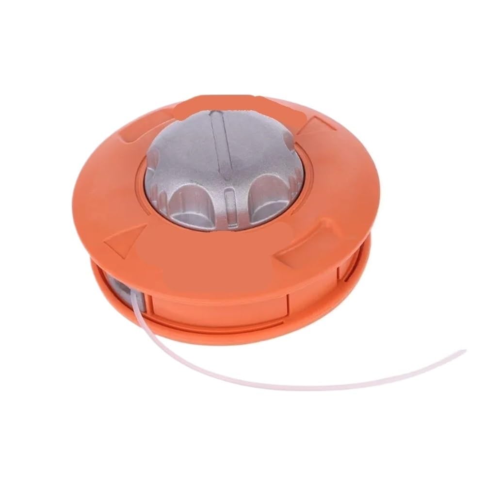 Tête d'alimentation à bosse en aluminium compatible avec la tondeuse à gazon