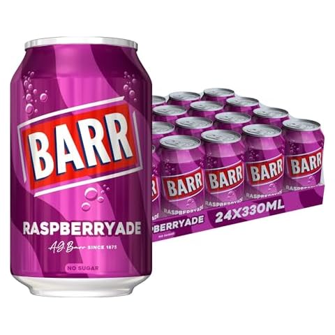 BARR Sparkling Raspberryade, Low Sugar Cover
