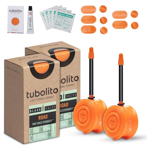 Chambre à air Tubolito Road 700C x 18-32 mm légère et compacte pour vélo