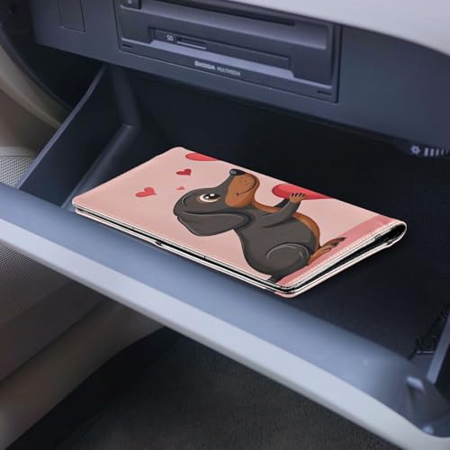 Organizador para auto de cuero clásico miniatura 6
