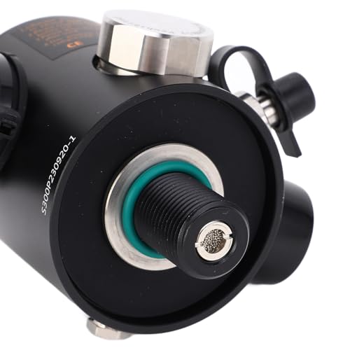 Valve Scuba Diving Adapter, Filling Station, Diving Aluminum Cylinder Large to small Bottle Connection Valve,Scuba Diving Valve for Diving Oxygen Cylinder M18x1.5