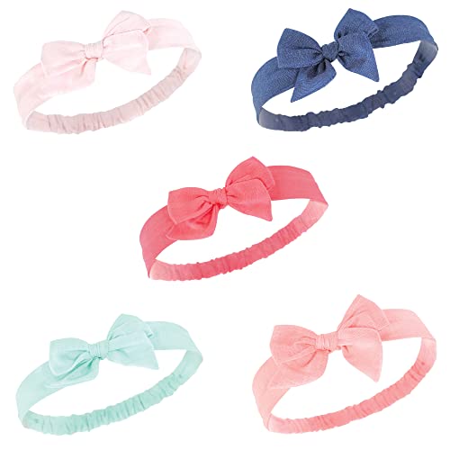 Image of Hudson Baby Cotton and Synthetic Headbands, Size 0-24 Months