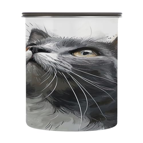 Contenedor Vacío para Café de Acero Inoxidable Hermético 30oz
