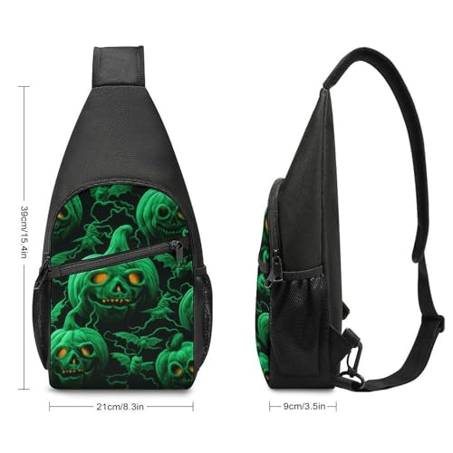 Mochila bandolera ligera para senderismo y viaje miniatura 2