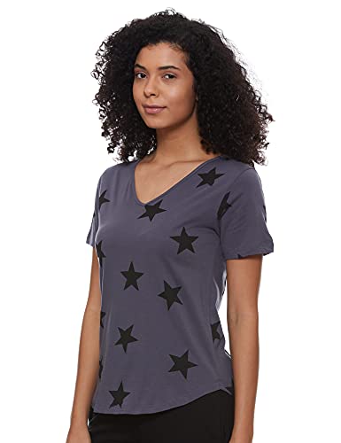 Image of A.T.U.N. (ALL THINGS UBER NICE) Womens Printed Cotton Long Sleeve Regular T-Shirt (Pack of 3)