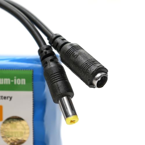 Image of 12V Li-ion Battery Pack 5200mAh 3S 18650 Rechargeable Lithium-ion Battery (11.1V-12.6V) for Power Banks IoT Devices Bluetooth Speakers Robotics & Industrial (5200.mAh)