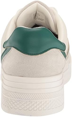 Madden Girl Women's Kickss Sneaker, White/Green, 8.5 | Image 2