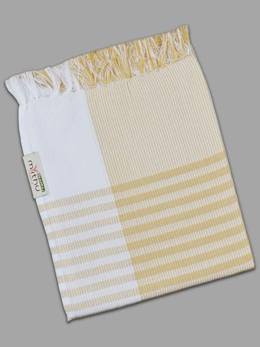 Image of RAMRAJ COTTON Pack Of 4 Cotton Bath Towel Set Crafted For Softness| Durability| And Comfortable Daily Use