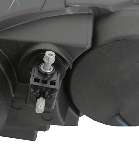 Sppc Projector Headlights L.e.d Black Assembly (Ccfl Halo) For Chrysler 300 - (Pair) Includes Driver Left And Passenger Right Replacement Headlamp #TOP6