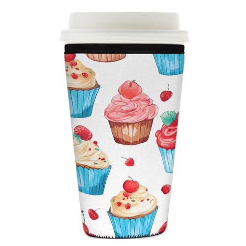 Design riutilizzabile ed ecologico: le nostre maniche riutilizzabili e lavabili in lavatrice possono sostituire le maniche dei bicchieri di carta, ad asciugatura rapida e pronte per l'uso quotidiano da parte degli amanti del caffè eco-consapevoli