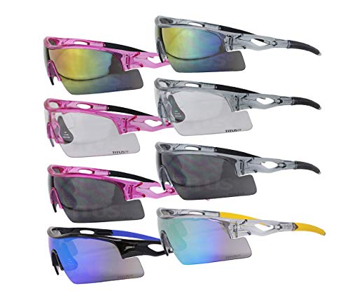 Titus G20 All Sport Safety Glasses Shooting Eyewear Motorcycle Protection Ansi Z87+ Compliant #TOP3