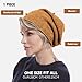 MissShorthair Slouchy Beanie Hats for Women Fashionable Warm Winter Beanie Knit Hat,Golden Mustard