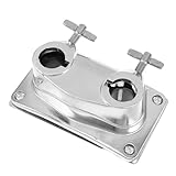 Base antibruit : la base de support de batterie et la pince de serrage compacte incluse réduisent les vibrations et les bruits indésirables, offrant un environnement plus silencieux et à la concentration pour les musiciens. support pour pied de batterie, base de fixation