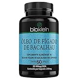 Óleo de Fígado de Bacalhau - 60 Cápsulas - Bioklein, Bioklein