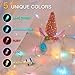 suddus Pastel Easter String Lights, 33ft 100 LED Multicolor Fairy Lights with Remote, Connectable Clear Wire Twinkle Lights for Spring Decor, Aesthetic Bedroom, Classroom, Dorm, Plug in