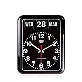 Reloj fabricado con carcasa de abs moldeado por inyección y cubierta de cristal acrílico transparente.