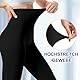 Medizinische kompressionsstrümpfe damen & Herren20–30 mmHg, progressive Stützstrumpfhose, Undurchsichtig Zehenfreie Kompressionshose klasse 2, geeignet für Krampfaderödeme, TVT (Schwarz, L)
