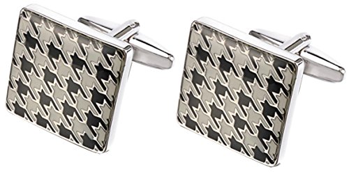 Mancuernillas cuadradas para camisa de hombre miniatura 1