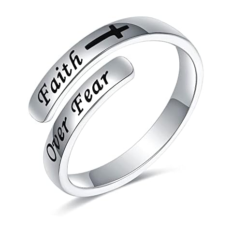 STROLLGIRL Faith Over Fear Ring Cover