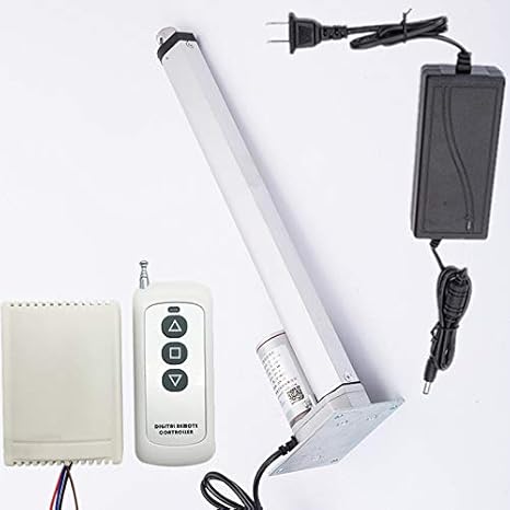 Amazon Co Jp 電動 シリンダー アクチュエーター リモコン 12v電源 筒型 直線運動 推力1200n 120 ドア 窓の開閉 伸長 収縮 伸縮 昇降装置 伸びる長さ30 Diy 工具 ガーデン