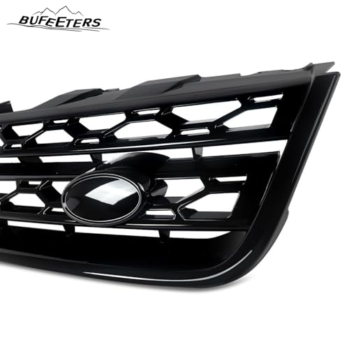 BUFEETERS Front Bumper Upper Grille Fit For 2016 2017 2018 2019 Land Rover Discovery Sport,Factory Style,Gloss Black by Bufeeters - Image 6