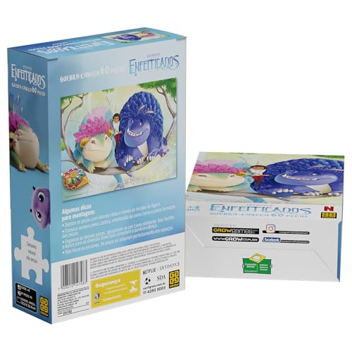 Quebra-cabeças 60 peças Enfeitiçados -Grow
