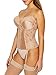 Va Bien Women's Plus Size Lace Hourglass Bustier