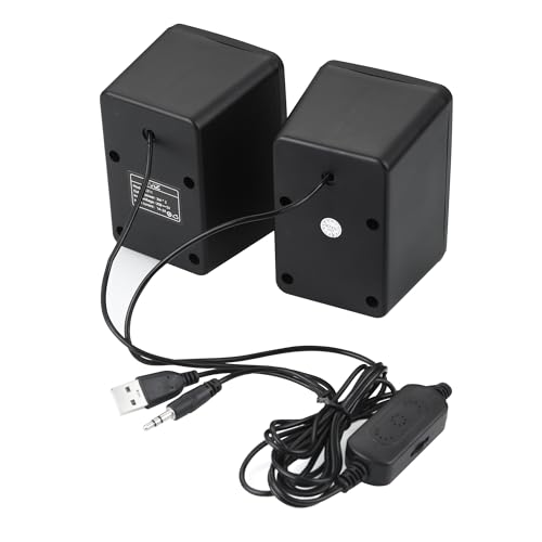 Image of MZ X311 Desktop Speaker 2.0 Colorful Digital Speaker with RGB | PC Computer Stereo Speaker with LED Modes, Enhanced Sound and Easy-Access Volume Control