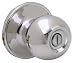 Dexter by Schlage J40CNA625 Corona Bed and Bath Knob, Bright Chrome