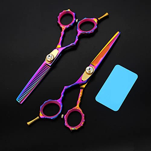 Ciseaux de coiffure professionnels pour main gauche YZCIS salon 14 cm
