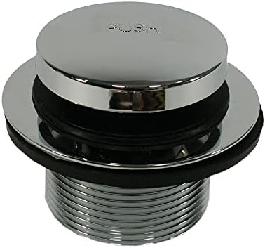 Jones Stephens Chrome Plated Toe Touch Tub Drain