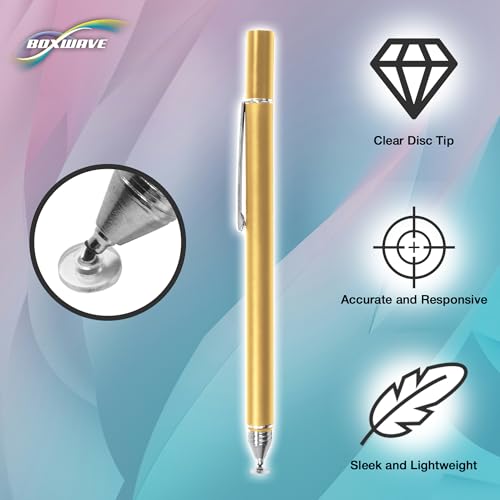 Image of BoxWave Stylus Pen Compatible with Nintendo Switch - FineTouch Capacitive Stylus, Super Precise Stylus Pen - Champagne Gold