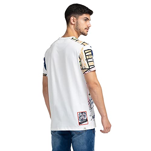 Image of Being Human Black Regular Fit Round Neck Men's T-Shirt Clothing