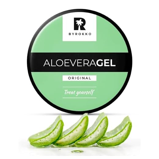 BYROKKO Aloe Vera Gel (215 ml), Fast-Absorbing After-Tanning Cooling Gel, Deeply Hydrates and Regenerates Skin, Natural Aftersun Skincare rich with Vitamins and Minerals