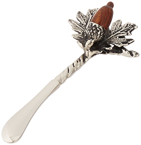 Mud Pie Acorn Spreader, Silver